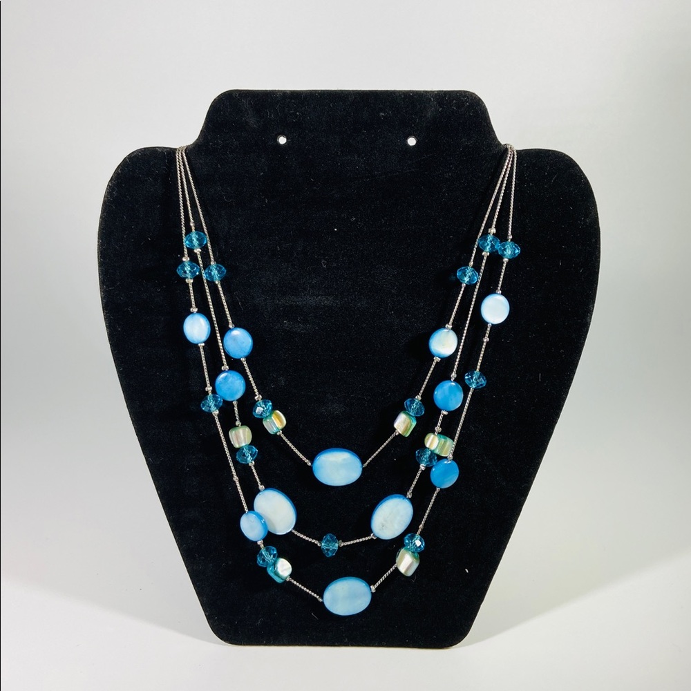 Blue Stone Necklace